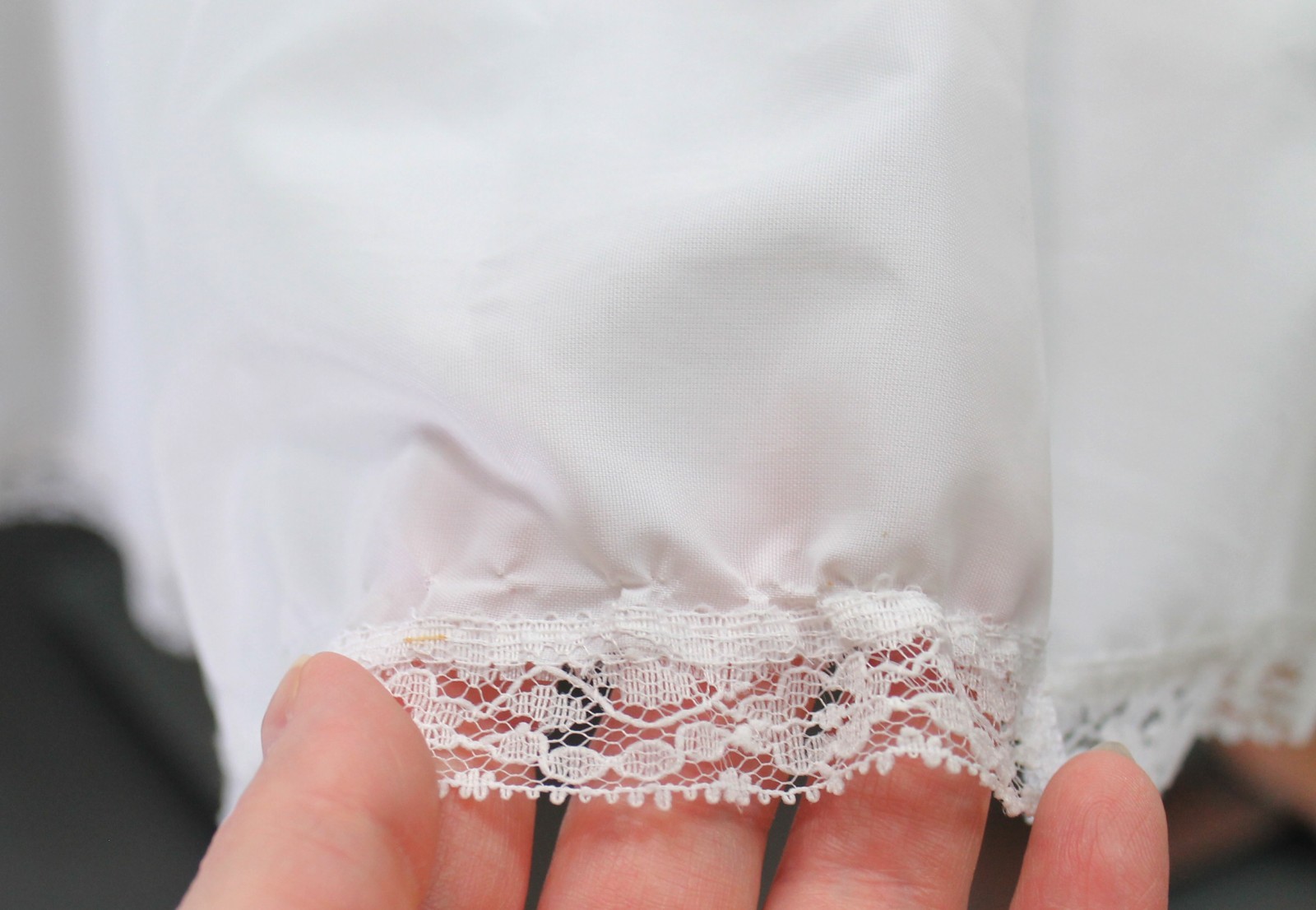 80s Bridal Crinoline Sz S Vintage Long tiered Very Full 2 Layer Petticoat