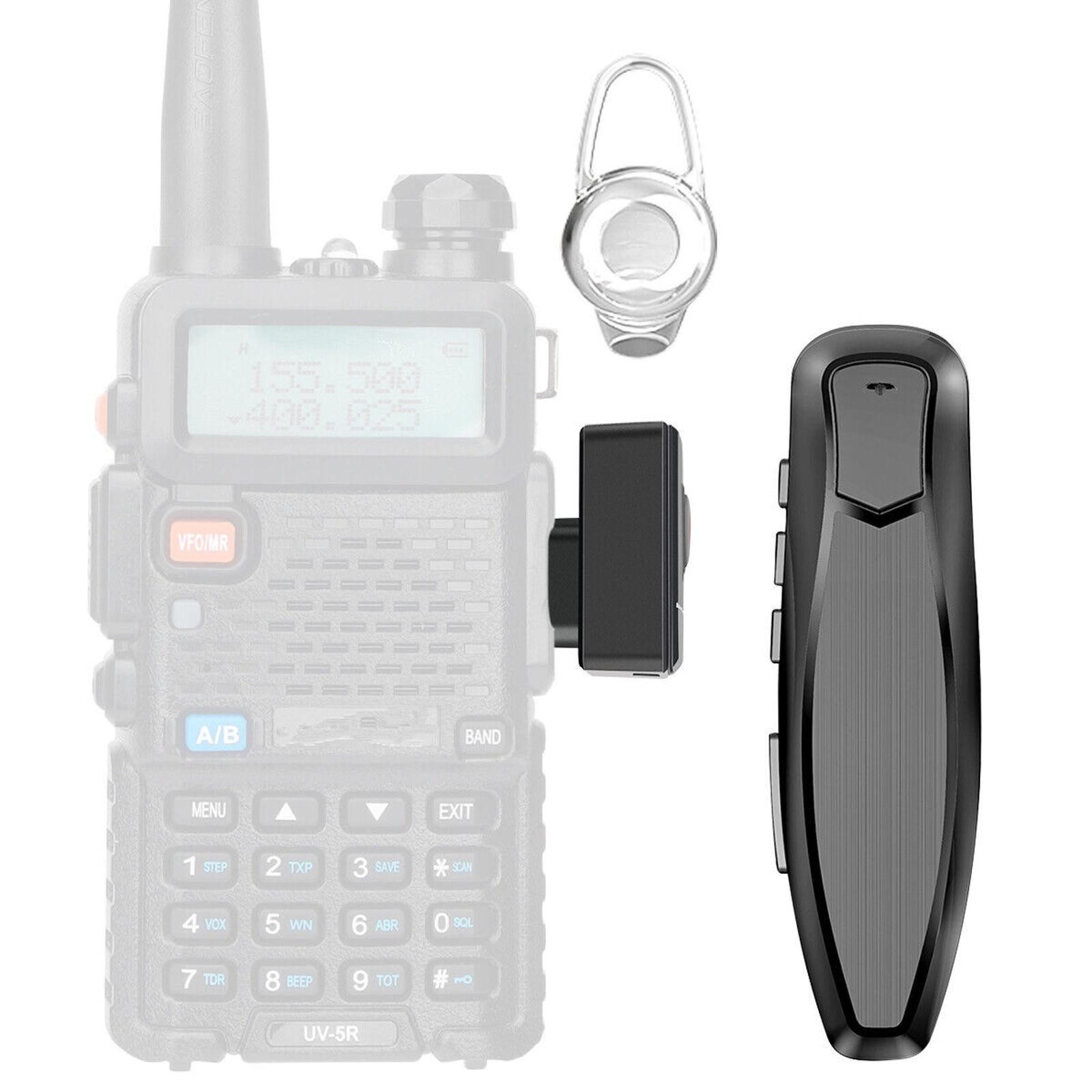 For Baofeng UV-5R/E Walkie Talkie Ham Radio Bluetooth Earpiece Wireless Headset