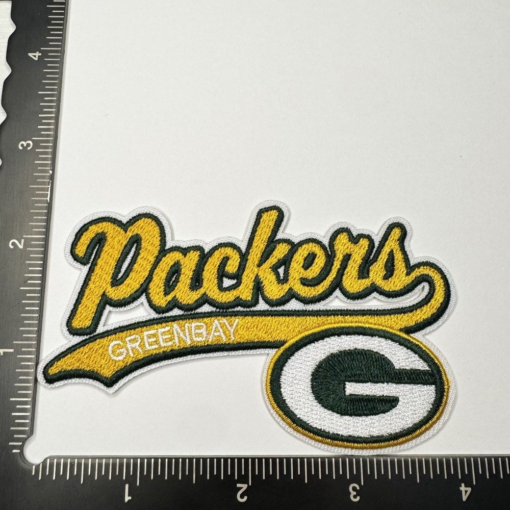 Green Bay Packers iron on patch script