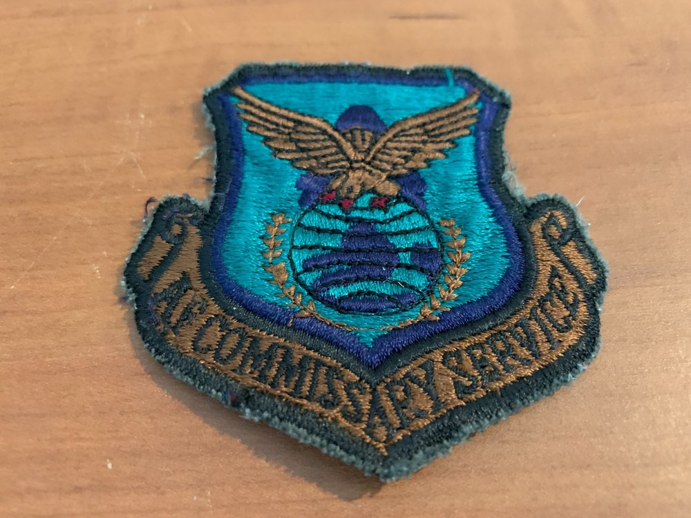 Vintage Subdued USAF Commissary Service Patch