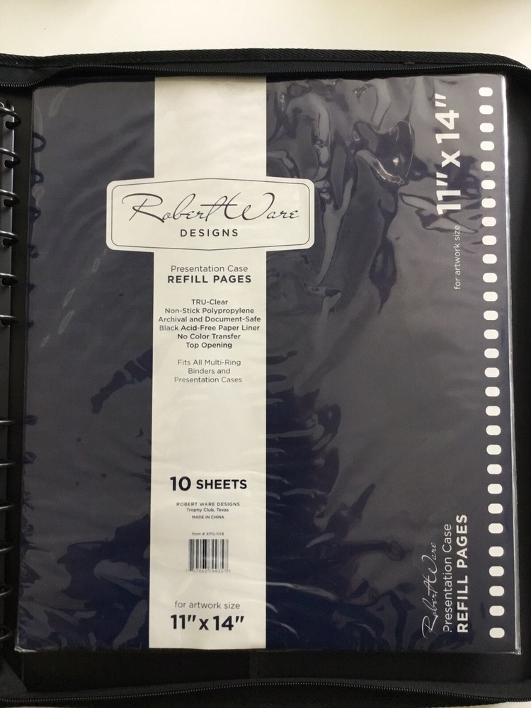 Robert Ware Designs 10x14 Presentation Case - New