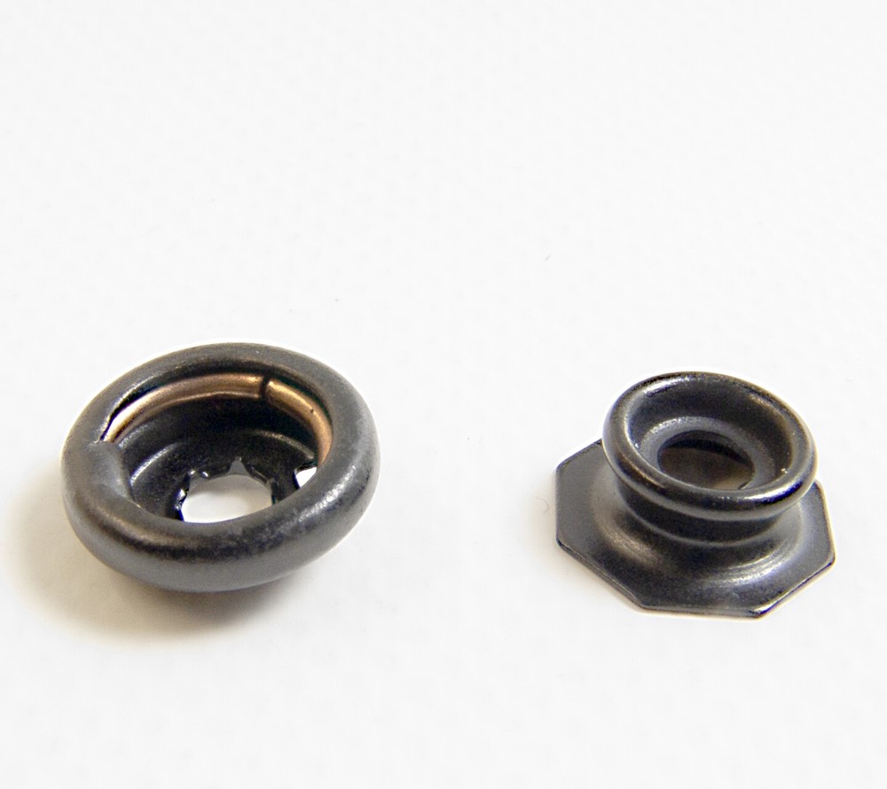 Pull The Dot Socket & Stud Only, Black Oxide, 25 Pc. Set