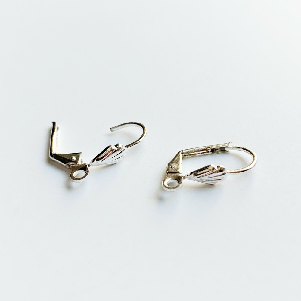100 Pcs Lever Back Earring Hook Finding