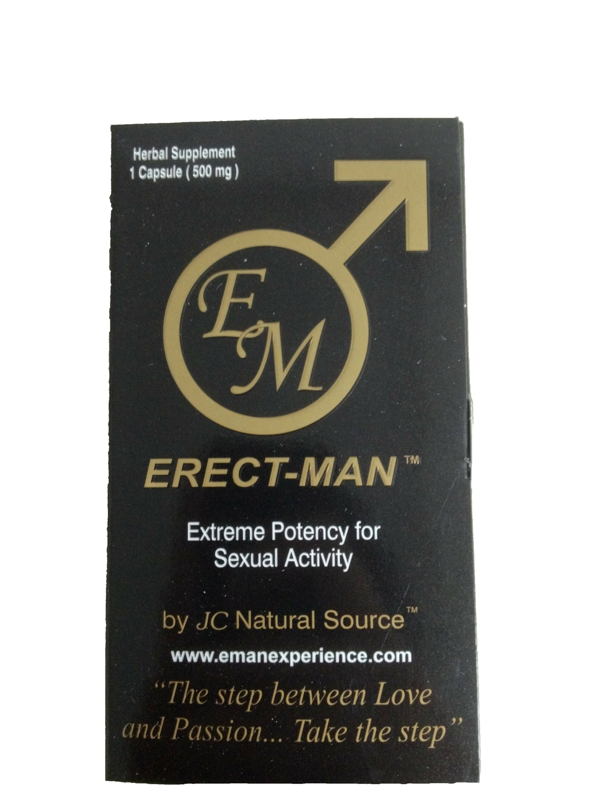 Erect-Man Extreme Potency Male Enhancement Pill! Last up to 3 Days! -10 Pills!