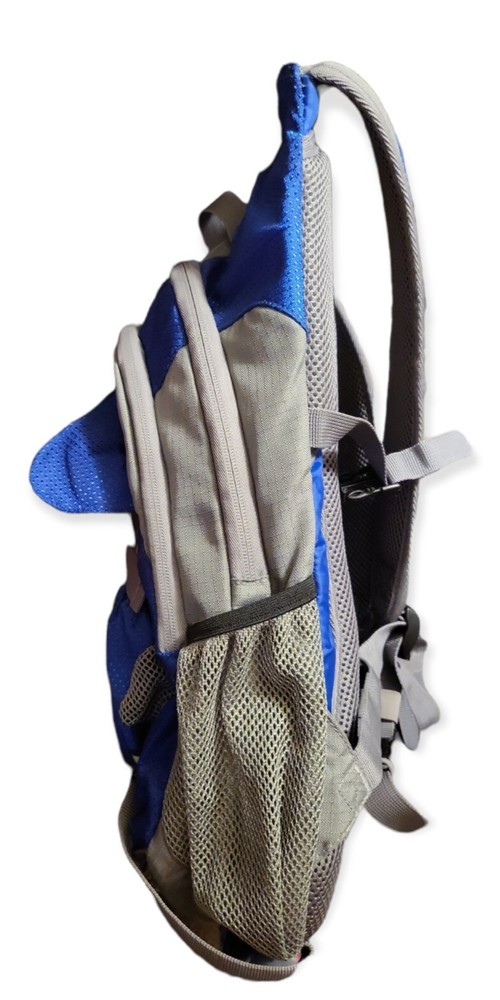 Zefal Hydration Backpack Blue & Gray Holds 2L Bladder BLADDER NOT INCLUDED