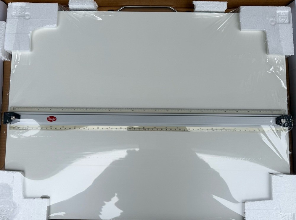New Utrecht Drafting Board, Portable Drafting Table with Parallel Bar, 18" x 24"