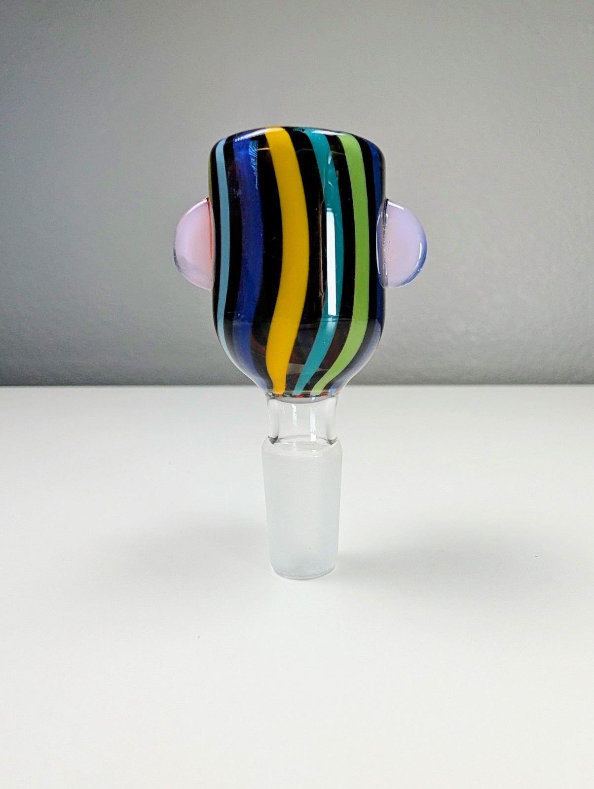 14mm Funky Monkey Glass Premium Quality Bowl Funnel Slide For Bong Hookah Pipe A