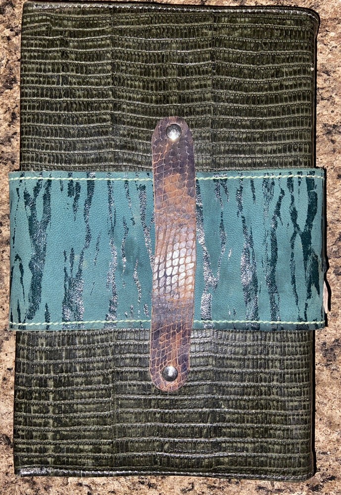 handmade leather bound journal/refillable