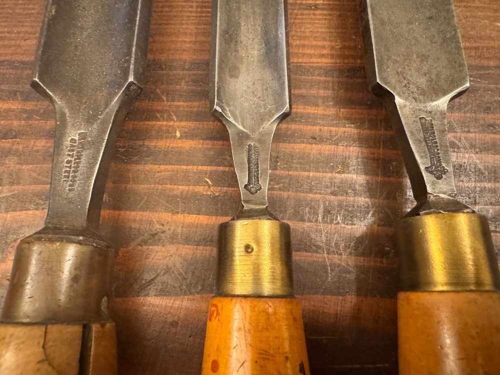William Marples Paring Gouges Chisels British Woodwork Tools