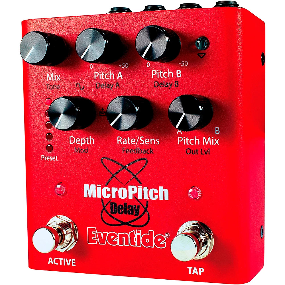 Eventide MicroPitch Delay Effects Pedal Red