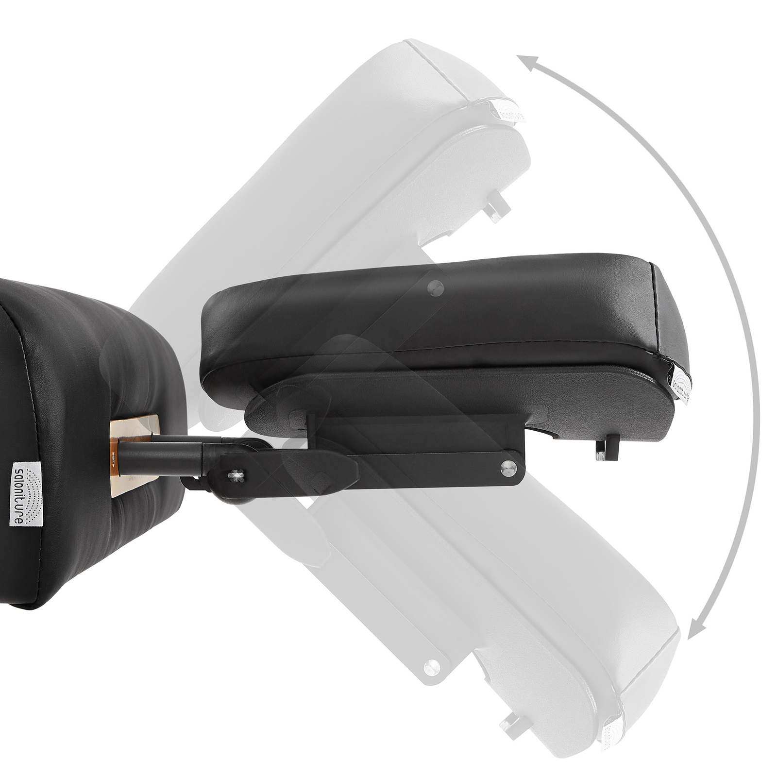 Professional Electric Lift Massage Table with Headrest, Face Cradle and Bolster