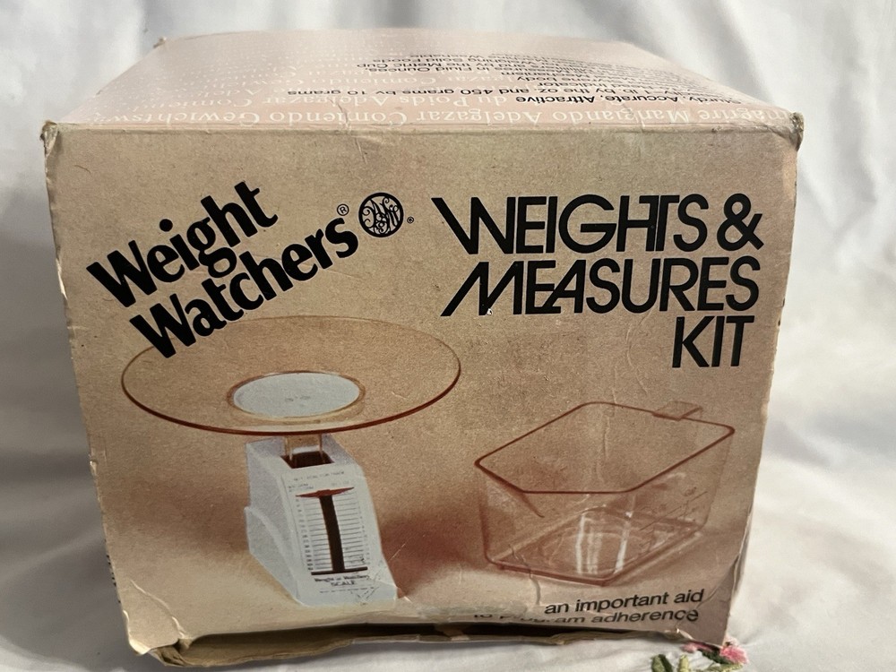 Weight Watchers Weights & Measures Kit, White, Open Box