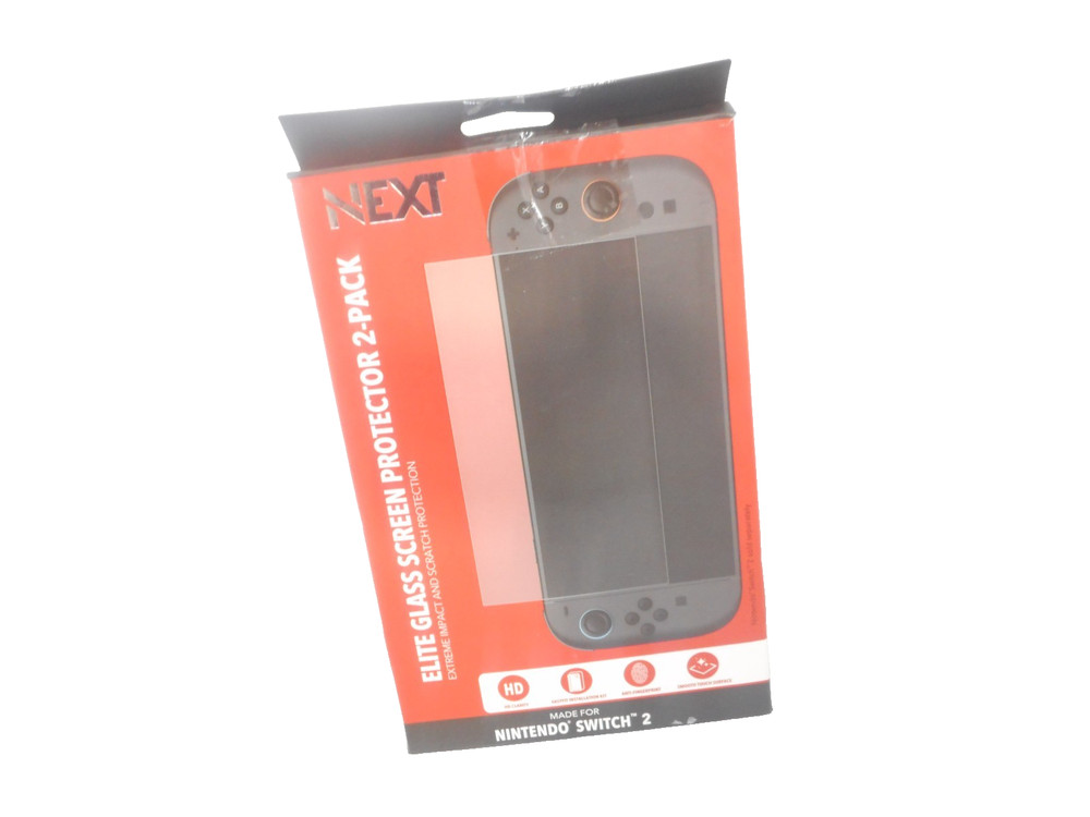 NEXT - Elite Glass Screen Protector 2-Pack for Nintendo Switch 2 - Clear