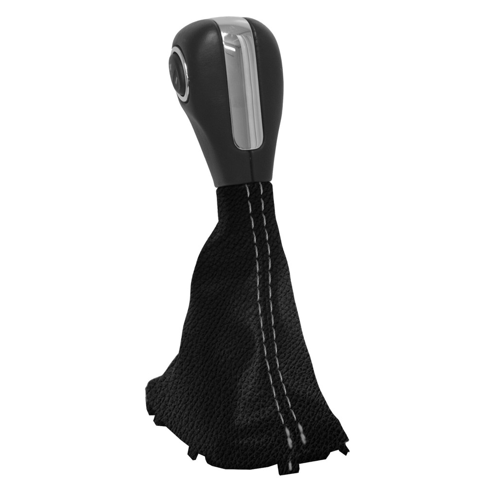 Fits 2011-2019 Ford Explorer Leather Automatic Shift Boot Gray Stitch