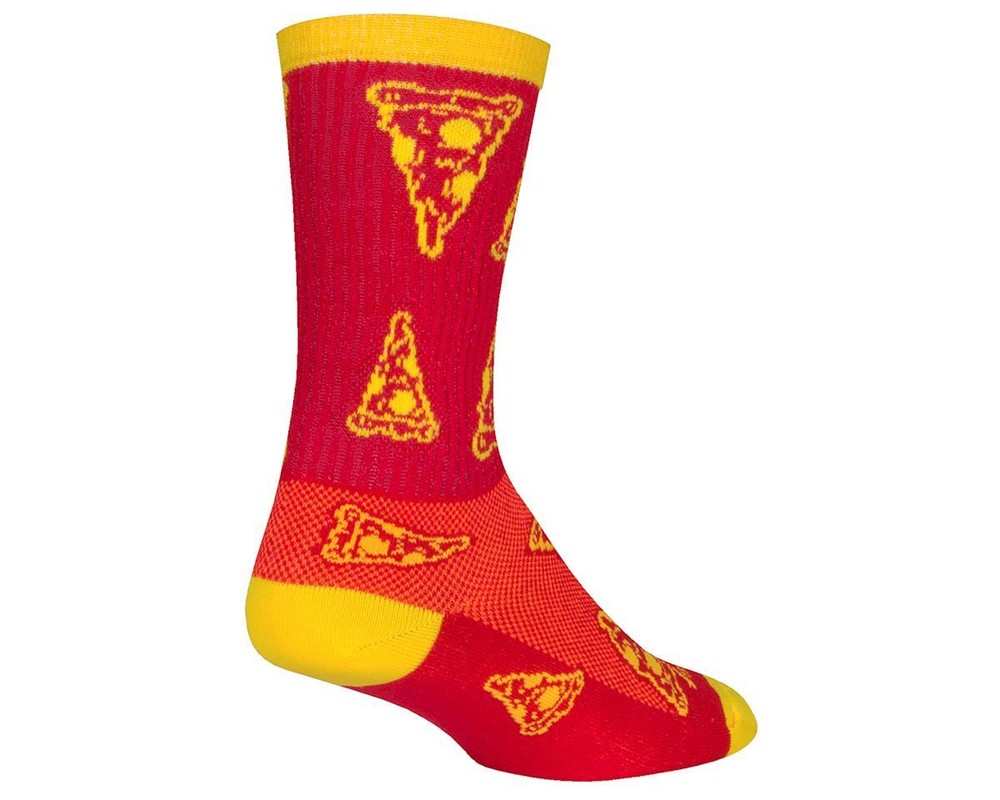 Sockguy 6" Socks (Pizza)