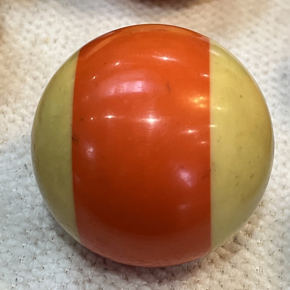 # 13 2-1/4" Replacement Pool Ball dark Orange