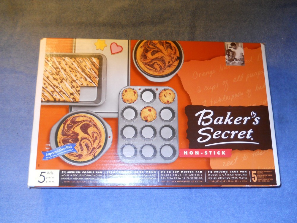 Baker's Secret 5 piece bake-ware set