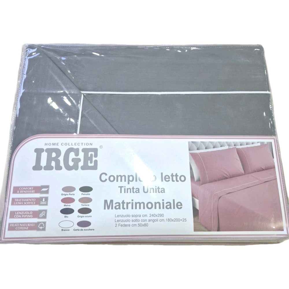 Irge Cotton Sheets Set With Double Piping