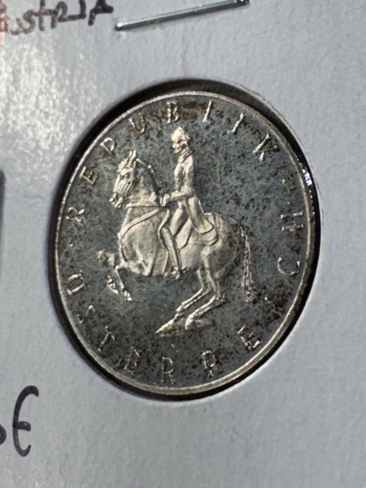 1964 Austria 5 Schilling Silver Proof