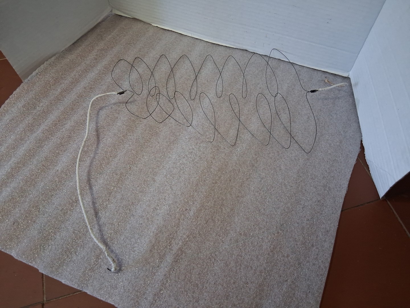 Vtg Bottom Heating Element For  General Electric Roaster 123C19 Replacement Part