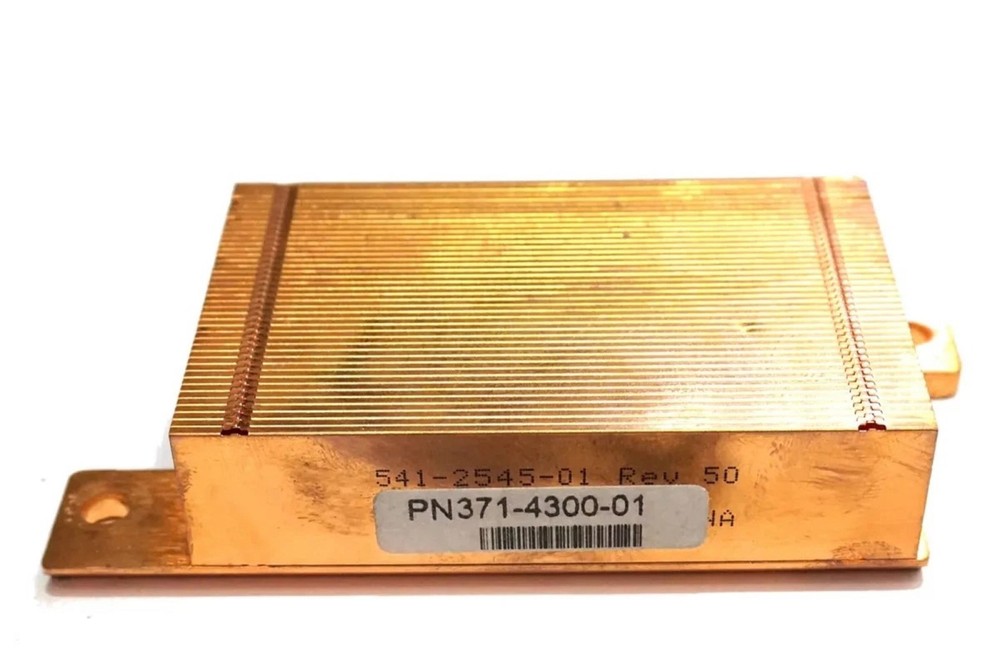 Sun Microsystems 541-2545 Xeon CPU Heatsink Server Cooling