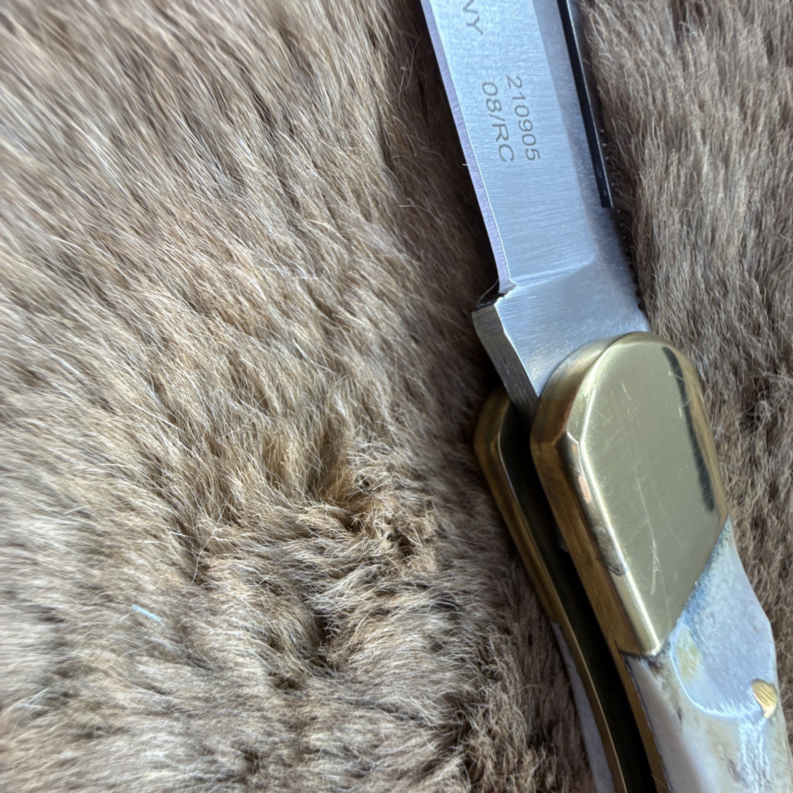 Rare Puma Duke Folding Stag Knife 210905 08/RC NOS