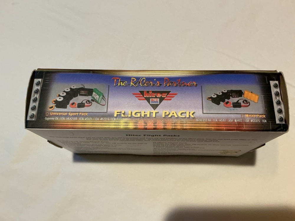 Rc Airplane Flight Pack By Hitec