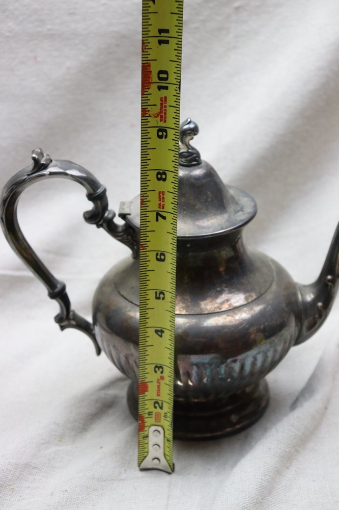 Vintage Silver-Plated Tea Pot