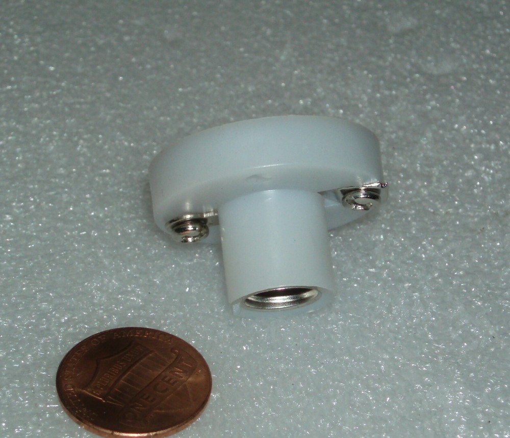 E10 Screw Lamp Holder Bulb Socket WHITE