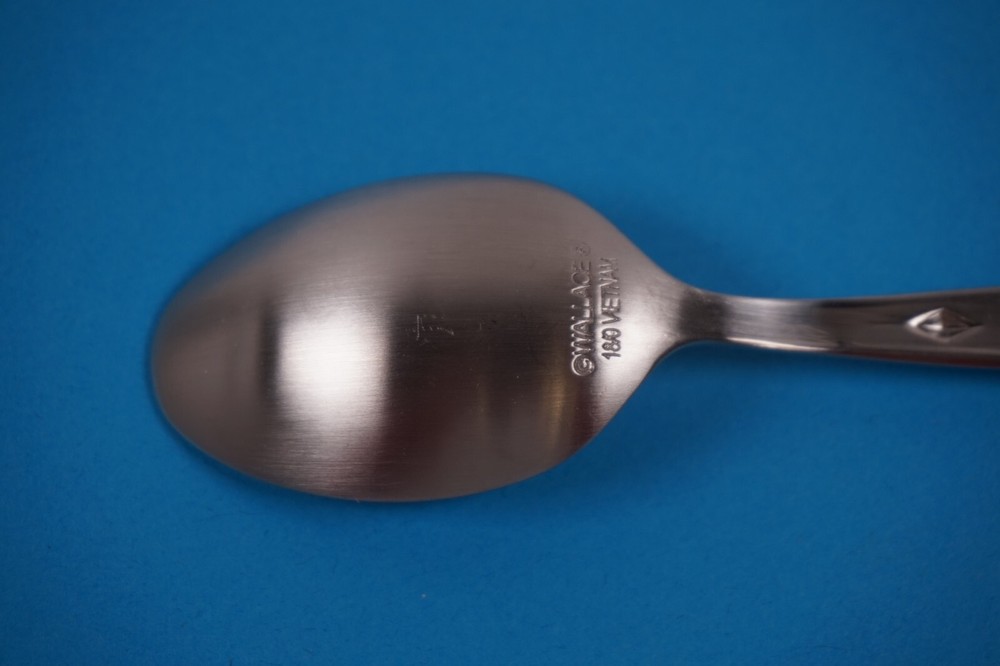 Wallace Stainless Taos Pattern Teaspoon 6 3/8" Diameter