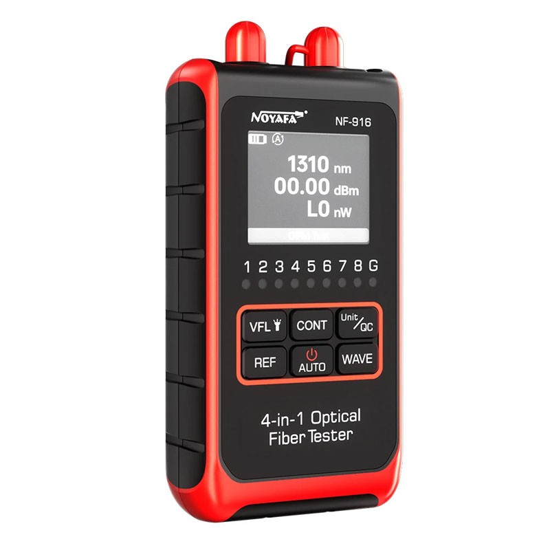 Fiber Optical Power Meter Wavelength Network Cable Tester LAN Wiring Diagnostics