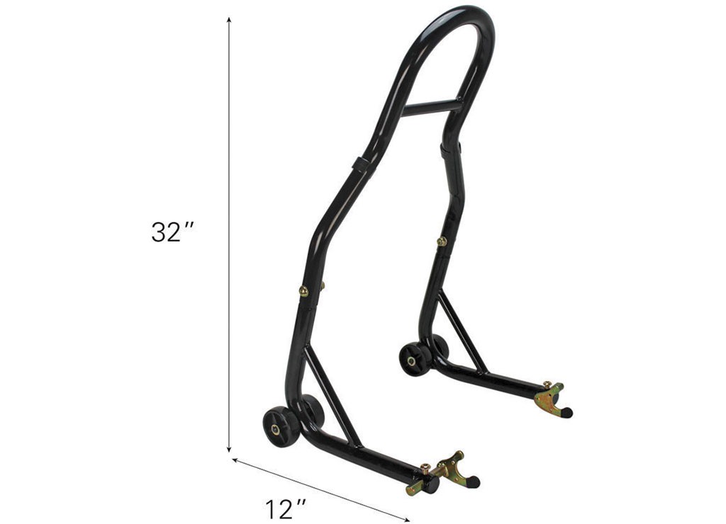 Extreme Max 5600.3223 Sport Bike Front/Rear Spool-Style Lift Stand w/Triple Tree