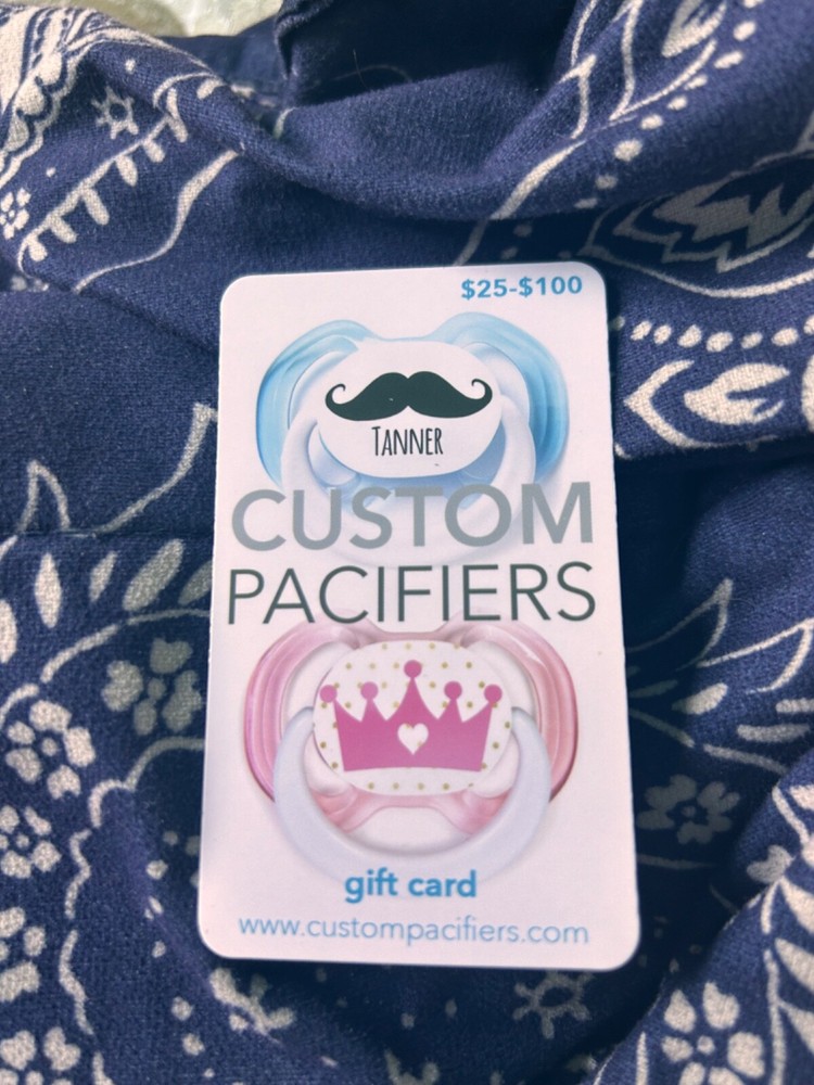 Custom Pacifiers Gift Card