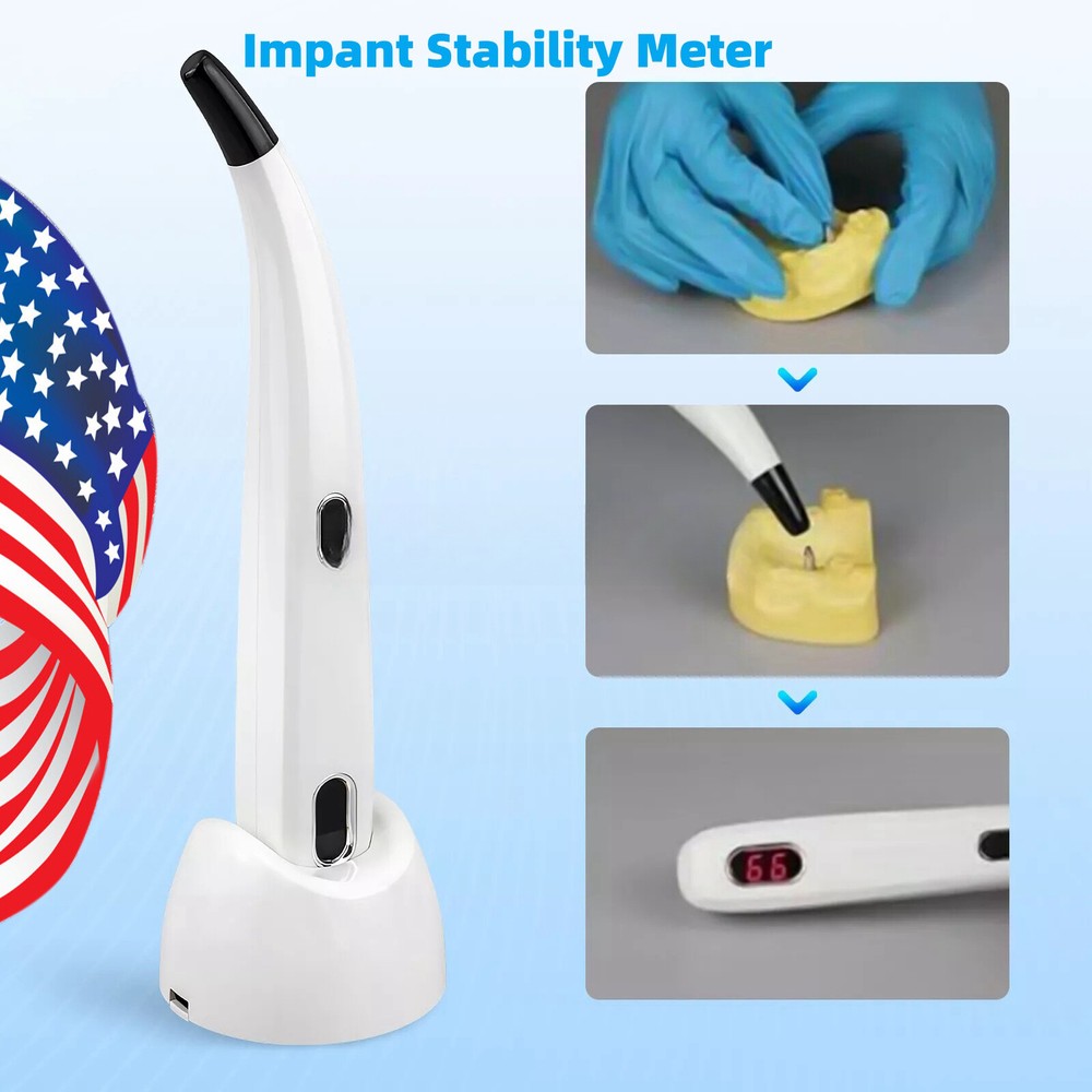 Monitor Osseointegration RFA Inplant Stability Test Unit Cordless
