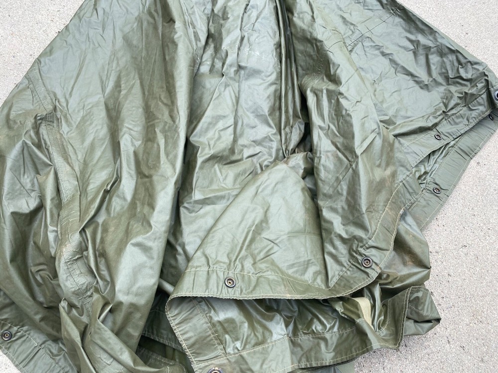 WWII US ARMY ENLISTED NCO INFANTRY GI RAIN PONCHO-