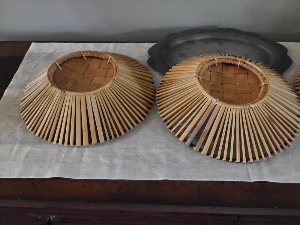 Wooden Bambo Decorative Fruit Basket