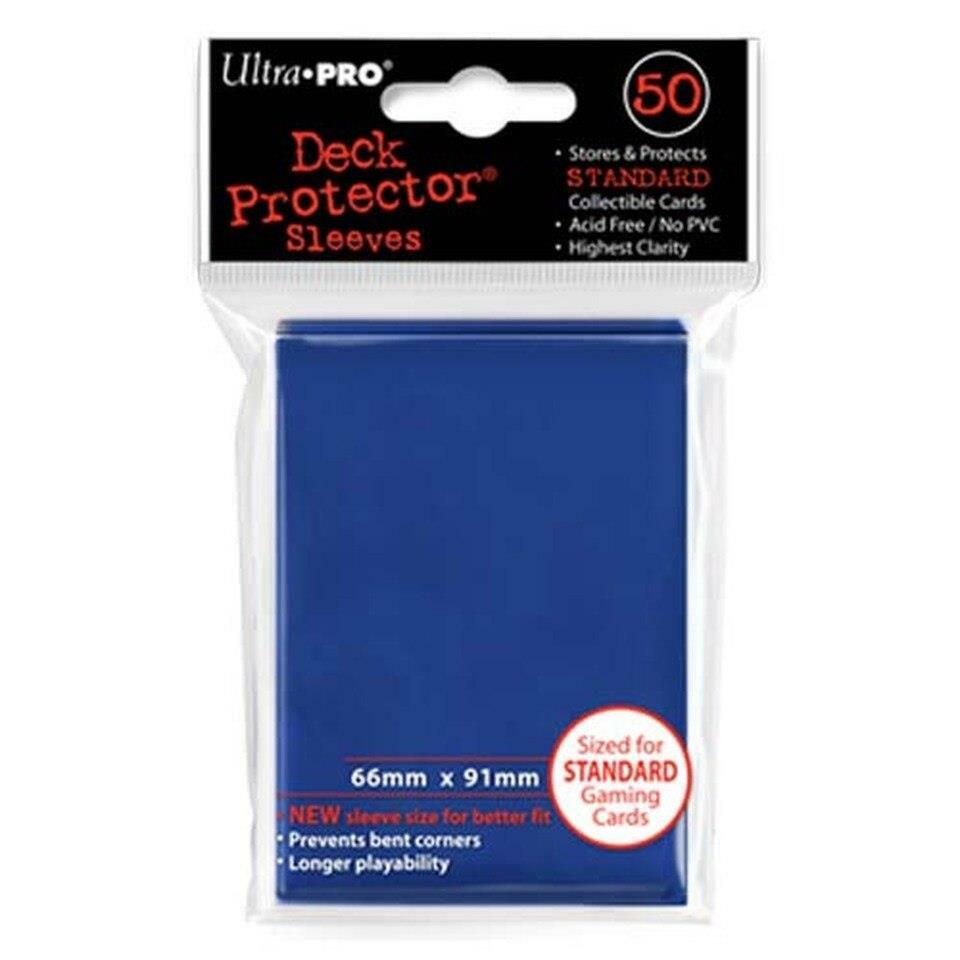 Ultra Pro Blue Solid Standard Deck Protector 50 Count [NEW] Card Game Play