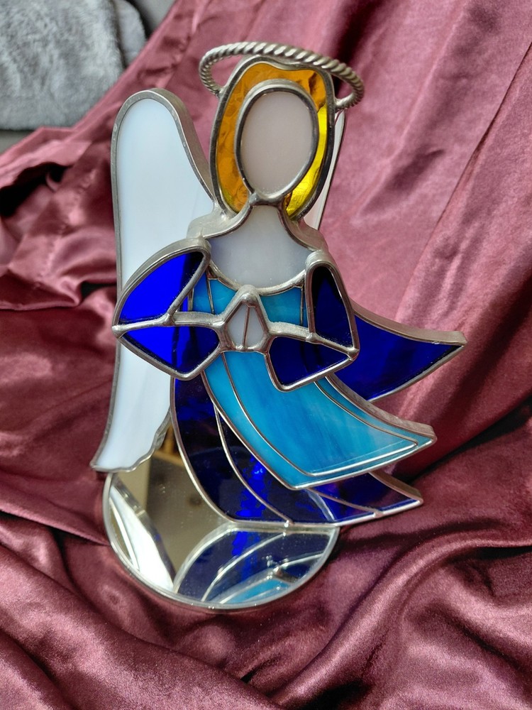 Stained Glass Angel  10"