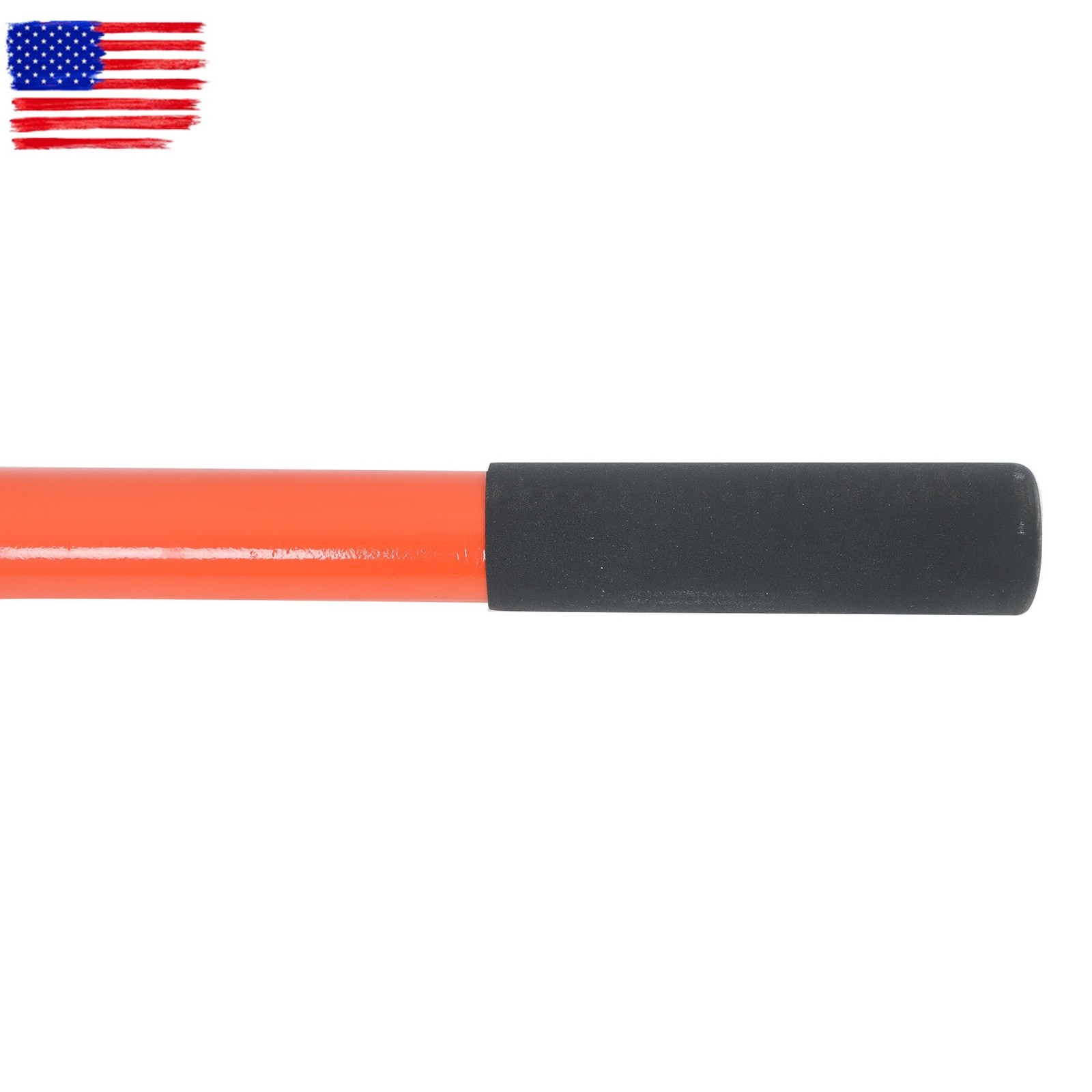 58in Felled Cant Hook Logging Tool - Steel Log Roller Tool W/ Rubber handle