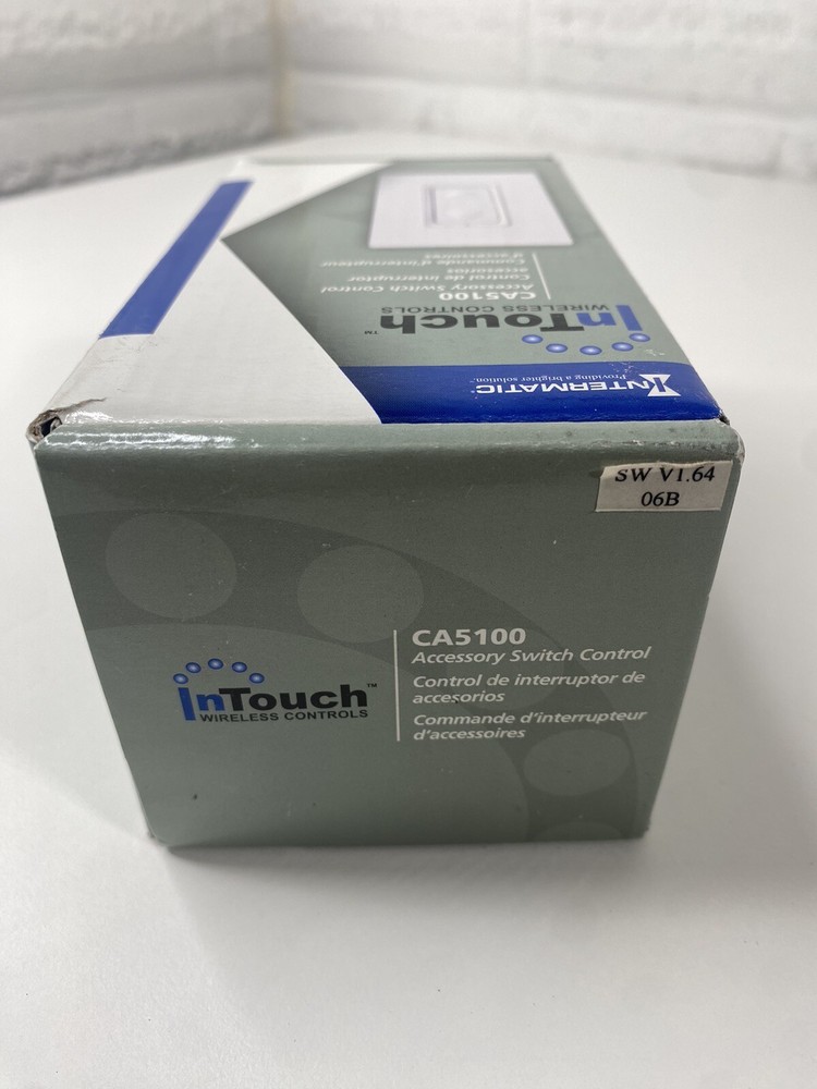 New Intermatic In Touch, Wireless Controls CA5100 Accessory Switch Control