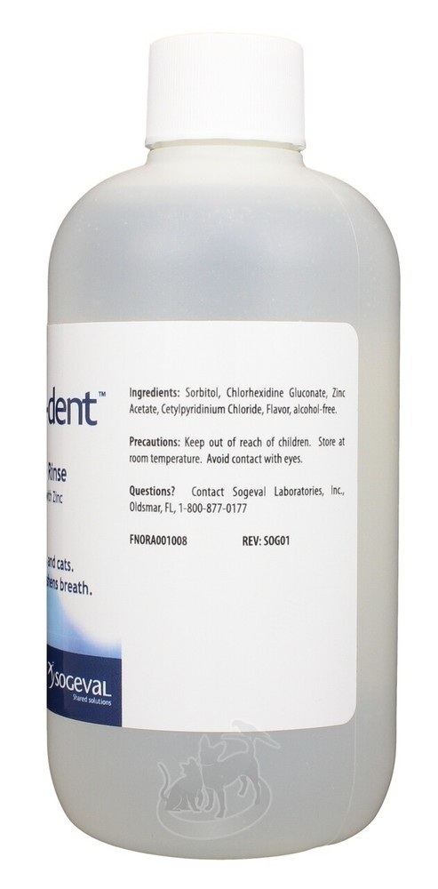 Clenz-a-dent Chlorhexidine Rinse (8 oz)