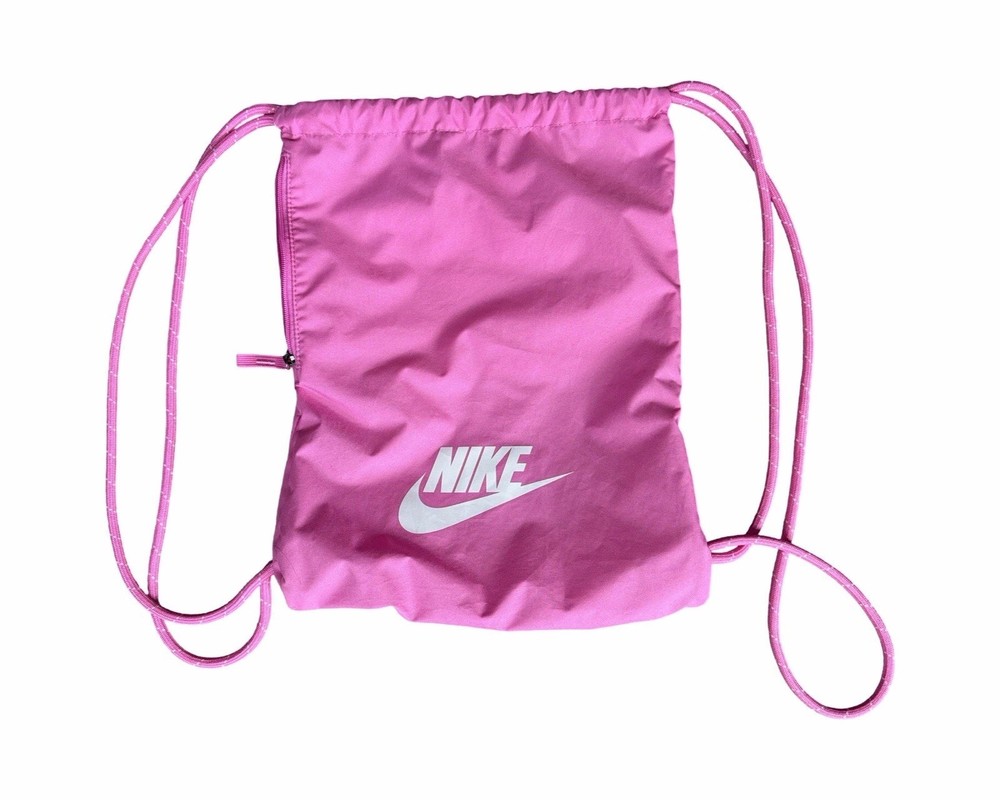 Nike Pink Drawstring Backpack / Cinch Sack
