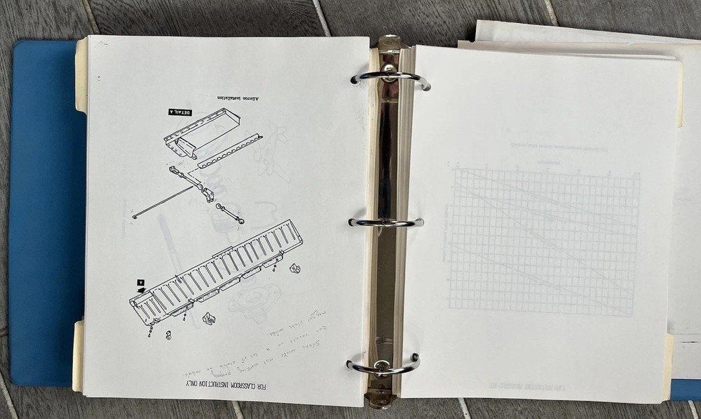 Beachcraft U-8 Aircraft Training Manual for Classroom Training Reference Only Og