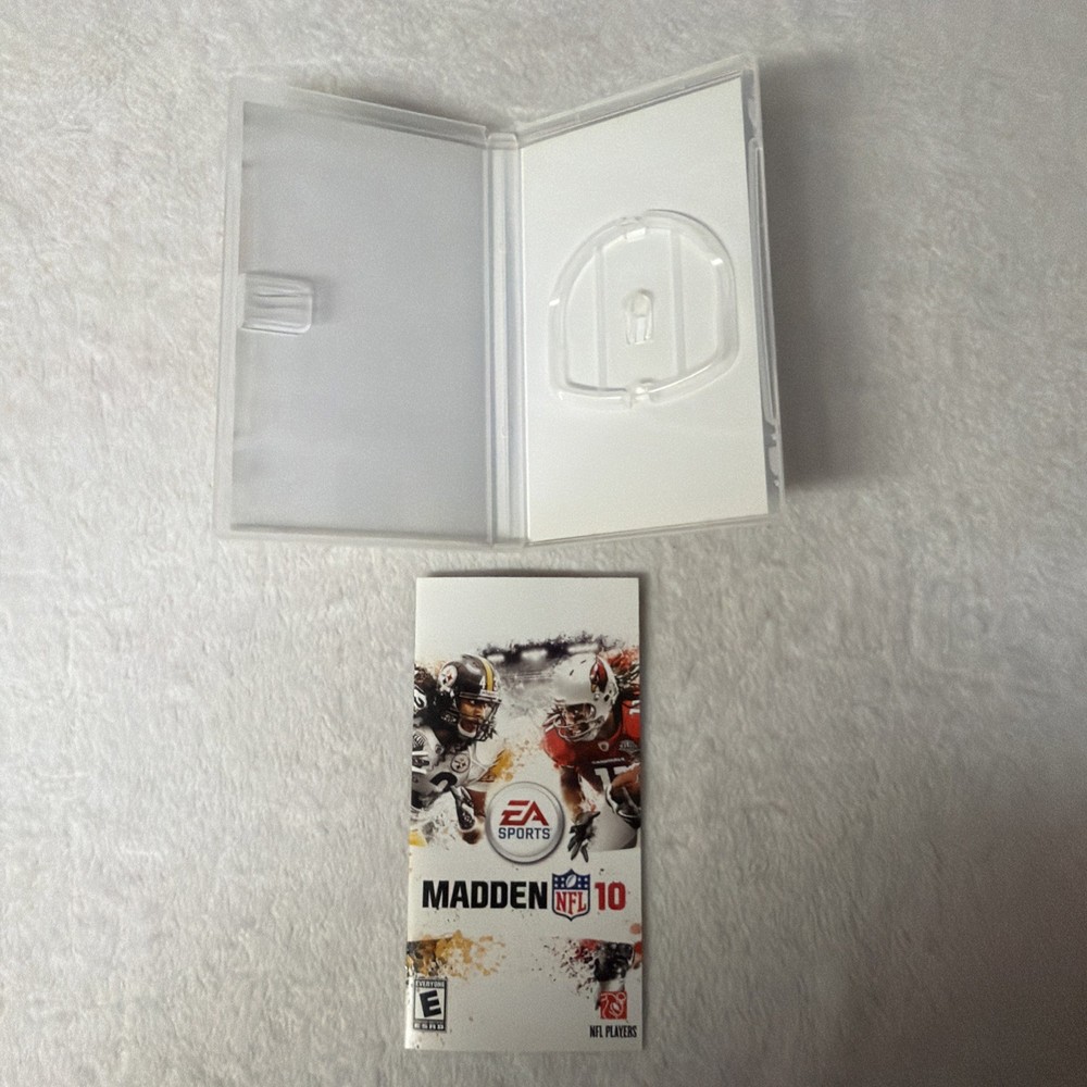 Madden NFL 10 PSP Case and Insert Only