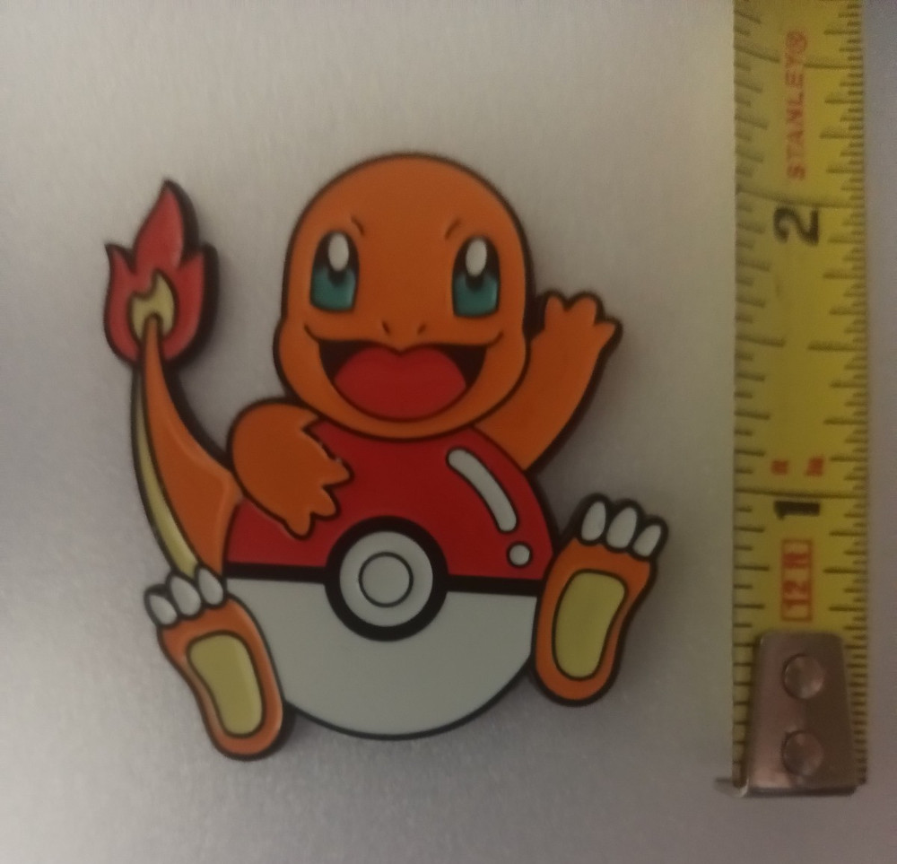 CHARMANDER ENAMEL METAL MAGNET