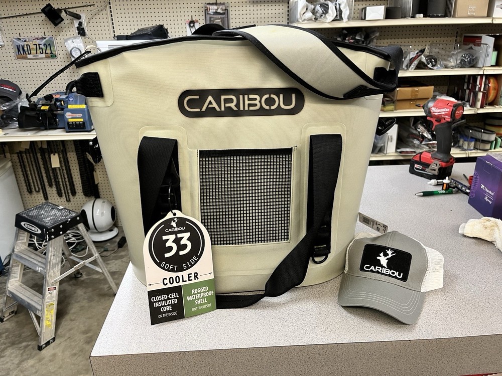 Caribou 33 quart soft side waterproof cooler