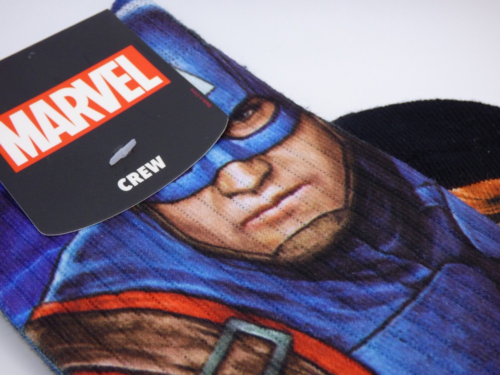 Marvel - Avengers Crew Socks - One Pair - Sock Size 10-13