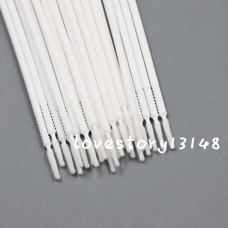 Dental Disposable Micro Brush Bendable Applicator Tips Long Cylidner Stick