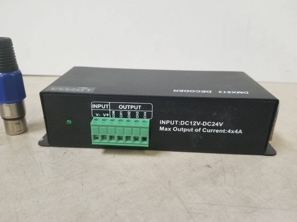AKEPO LED DMX 4CH Digital Display Decoder DMX512