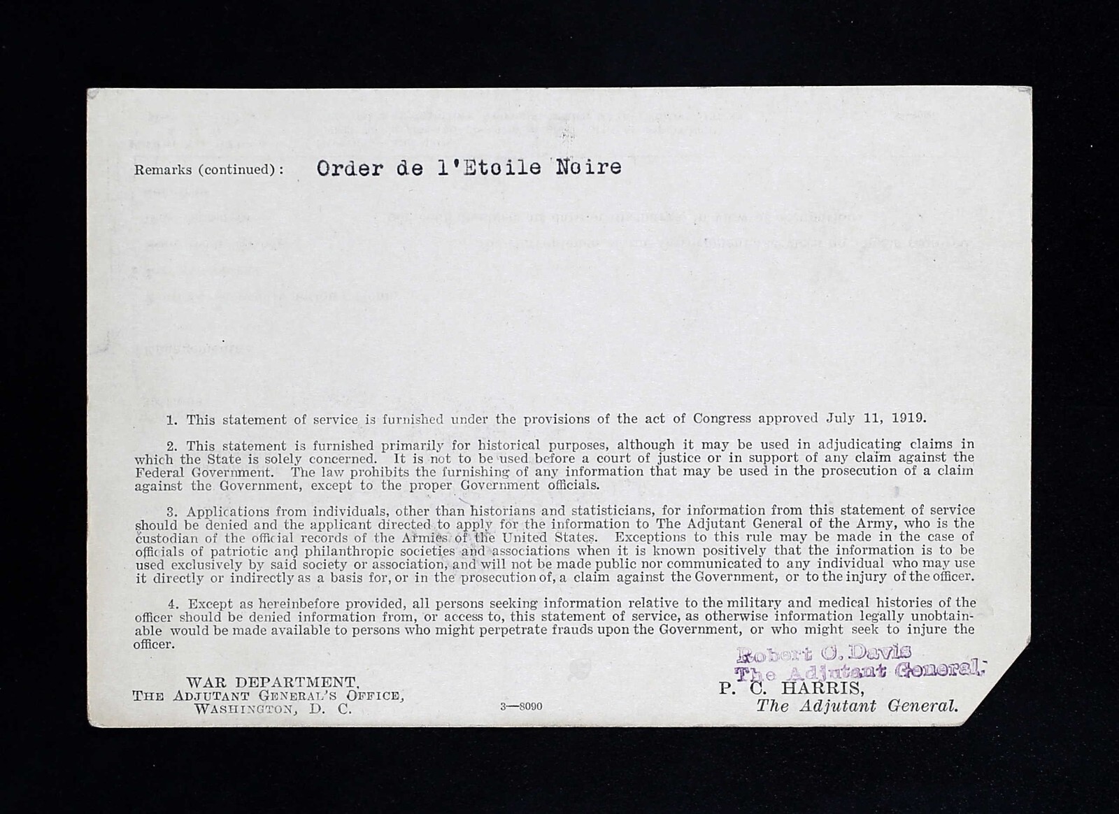 History Of The 110th Infantry (10th PA) Of The 28th Division Book, 1920 First Ed